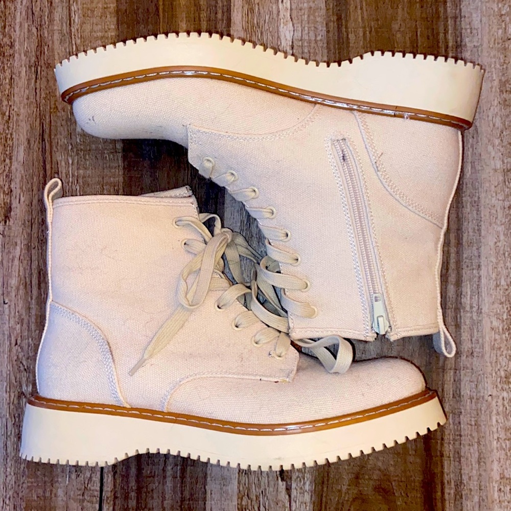 Madden Girl Canvas Boots